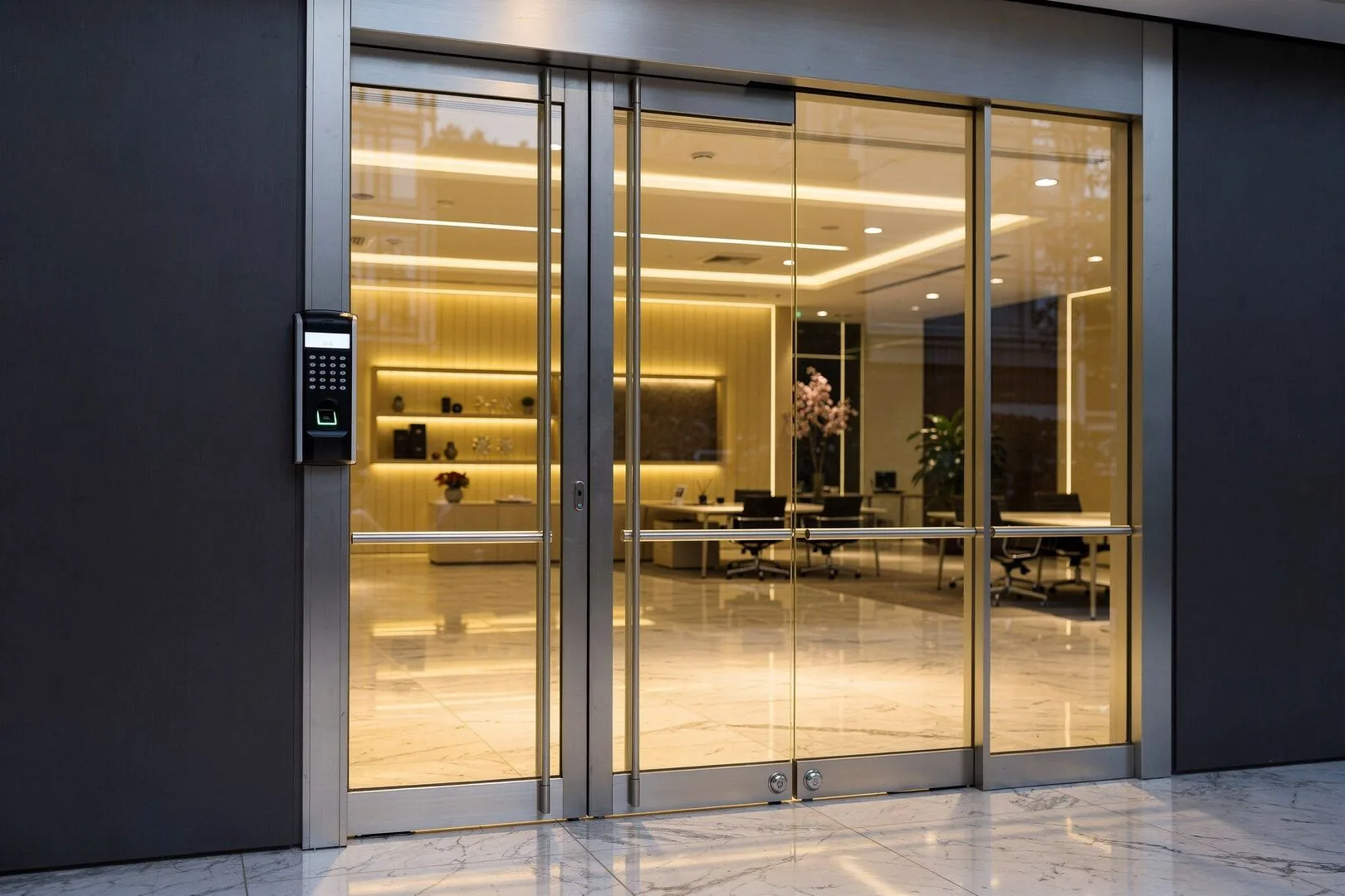 Contrôle d'Accès Biométrique entreprise SmartLux