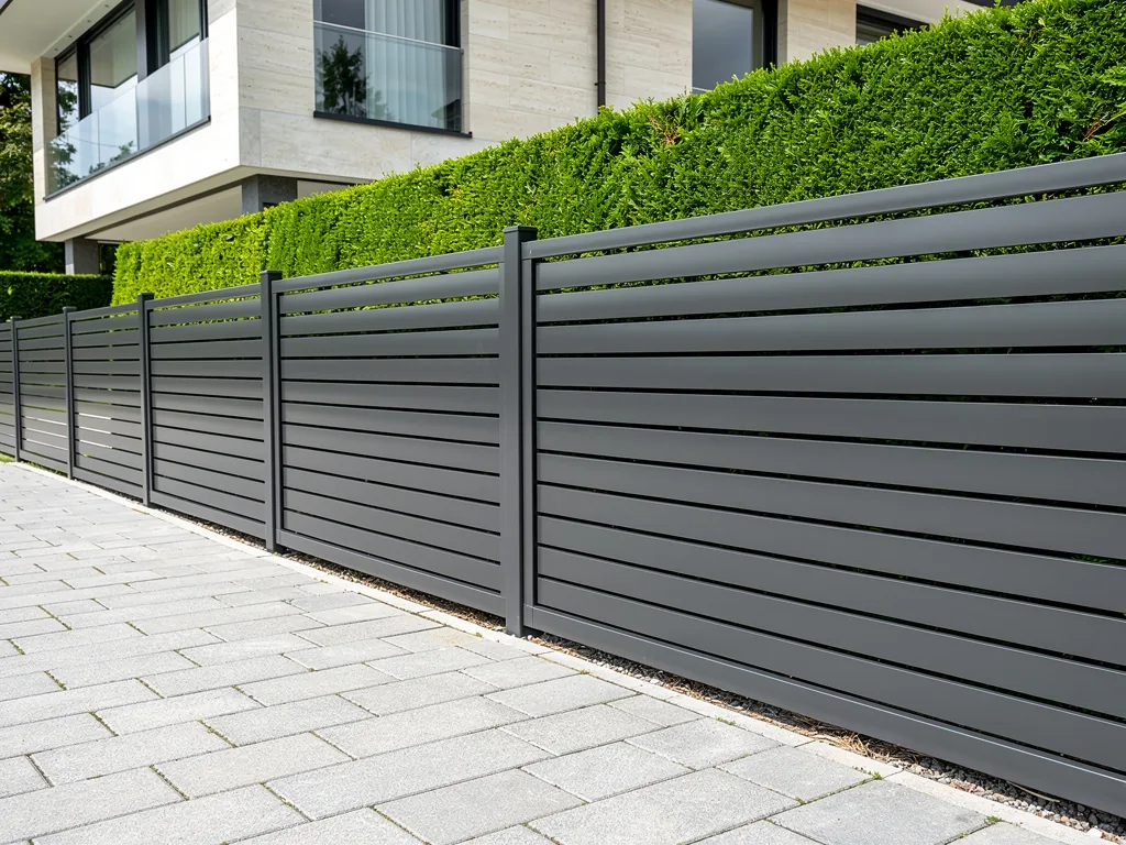 Clôtures en Lames d'Aluminium SmartLux