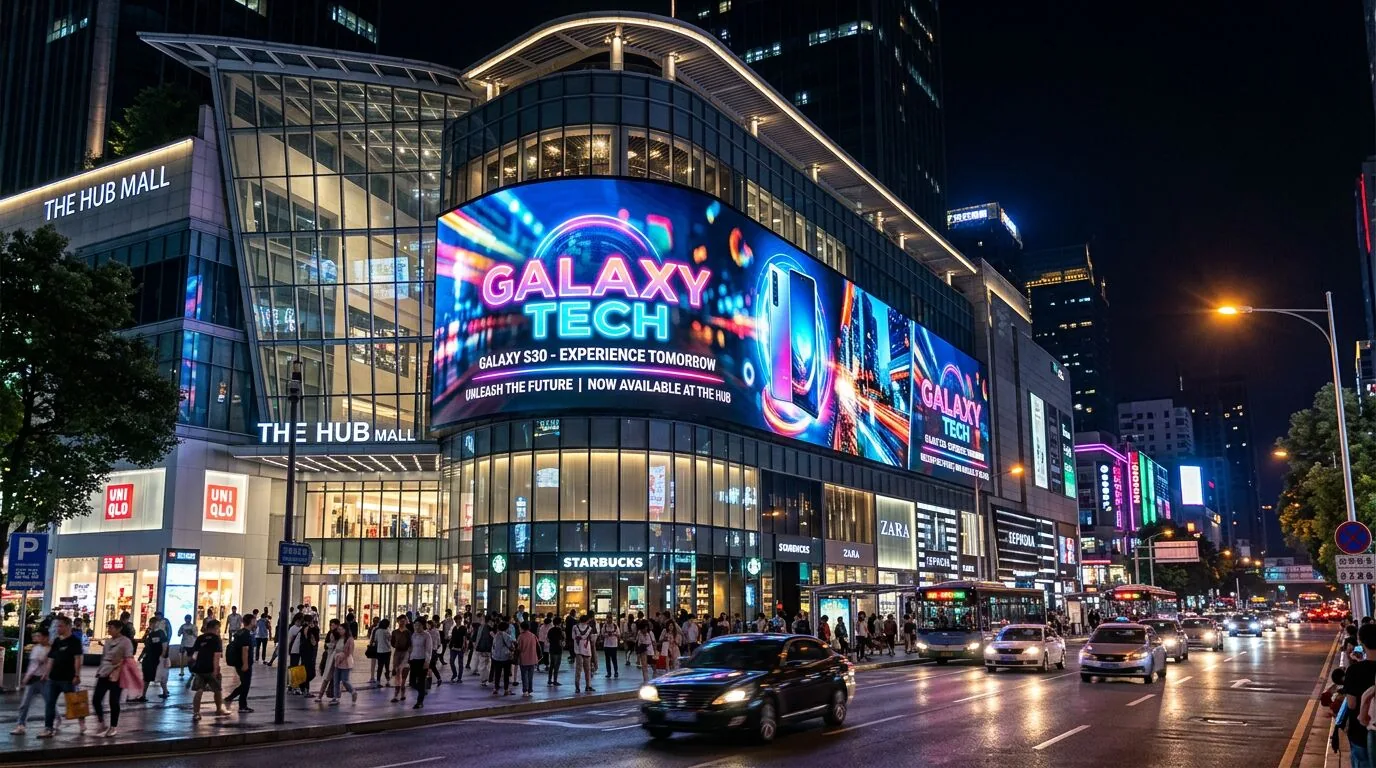 Panneau LED outdoor façade SmartLux