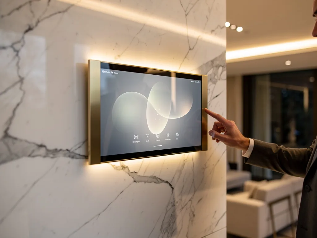 Panneau de contrôle SmartLux en situation