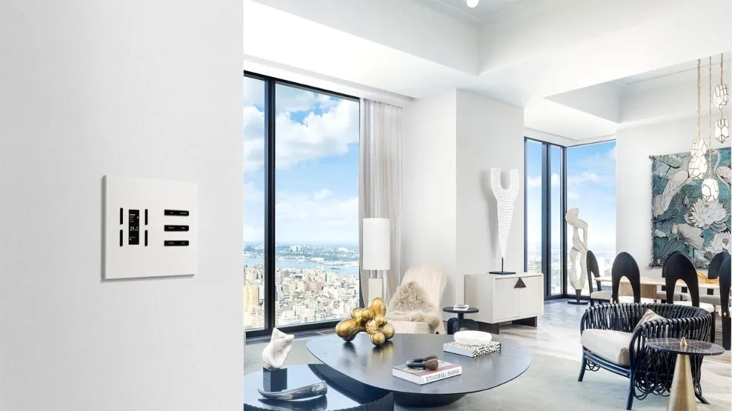 Interrupteur SmartLux salon suisse